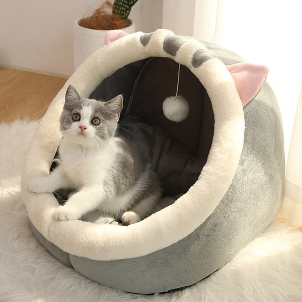 Komavic Animal-Themed Cat Cave Bed