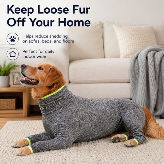 Komavic Dog Full-Body Suit Loose Fur Control