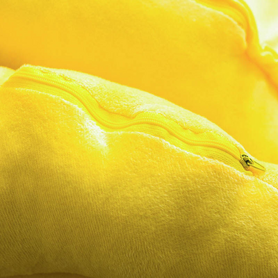 Komavic Banana-Shaped Dog Bed with Plush Filling