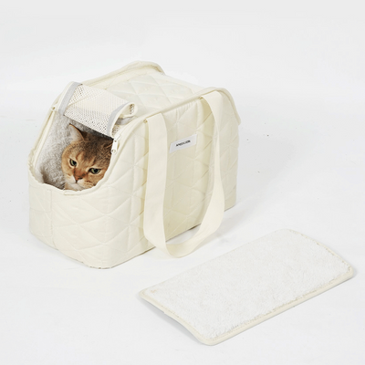 Komavic Warm Cat Carrier Tote with Fleece Lining