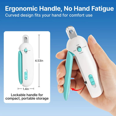 Cat Nail Clipper – Adjustable Safe Trimmer with Nail File