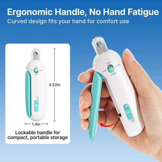 Cat Nail Clipper – Adjustable Safe Trimmer with Nail File