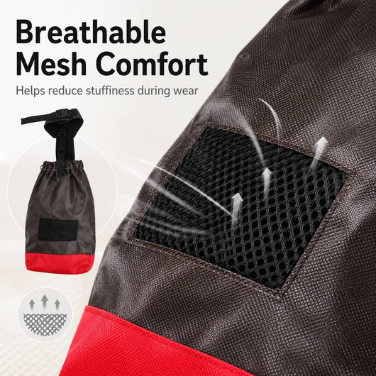 Komavic Dog Drag Bag Hind Leg Protection for Indoor Scooting