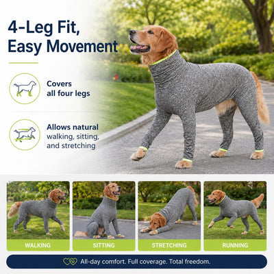 Komavic Dog Full-Body Suit Loose Fur Control