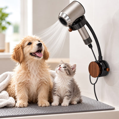 Hands-Free Pet Grooming Hair Dryer Holder