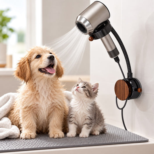 Hands-Free Pet Grooming Hair Dryer Holder
