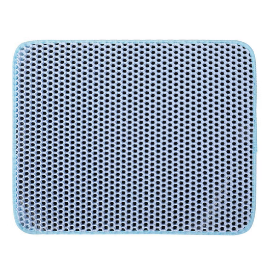Paw-Catch™ Double-Layer Cat Litter Mat — Honeycomb Litter Trap, Waterproof & Non-Slip