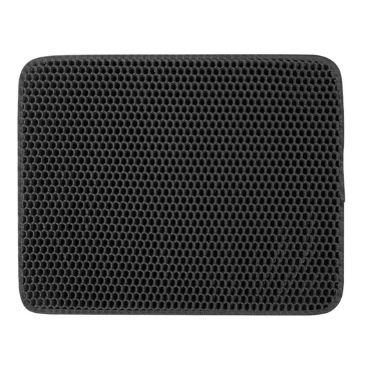 Paw-Catch™ Double-Layer Cat Litter Mat — Honeycomb Litter Trap, Waterproof & Non-Slip