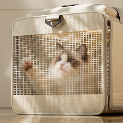 Komavic Large Capacity Cat Carrier Bag Portable Shoulder Handheld