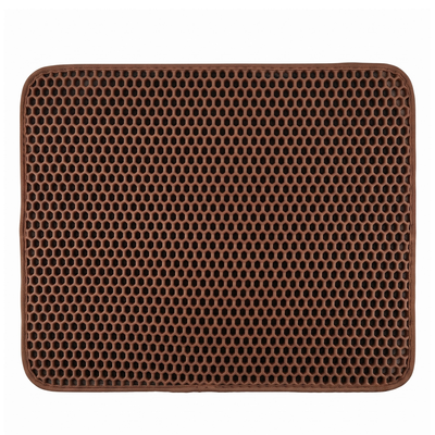 Paw-Catch™ Double-Layer Cat Litter Mat — Honeycomb Litter Trap, Waterproof & Non-Slip