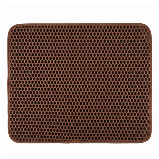 Paw-Catch™ Double-Layer Cat Litter Mat — Honeycomb Litter Trap, Waterproof & Non-Slip