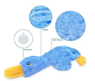 Komavic Interactive Squeaky Duck Dog Toy