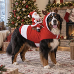 Komavic Santa Rider Christmas Dog Costume