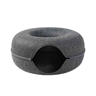 Komavic Donut Cat Cave & Tunnel Bed
