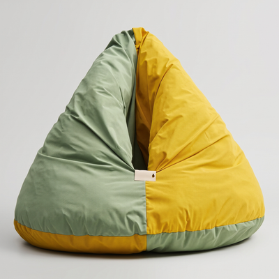 Komavic Cozy Cat Sleeping Bag Bed – Enclosed Washable Beanbag Nest for Indoor Cats, Waterproof & Hair-Resistant Cat Cave
