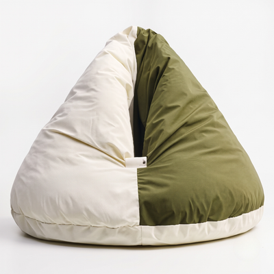 Komavic Cozy Cat Sleeping Bag Bed – Enclosed Washable Beanbag Nest for Indoor Cats, Waterproof & Hair-Resistant Cat Cave