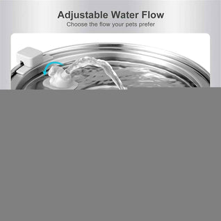 Cat Water Fountain Replacement Filters for Komavic Stainless Steel Pet Fountains