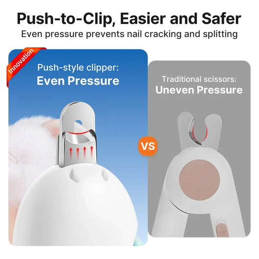 Cat Nail Clipper – Adjustable Safe Trimmer with Nail File
