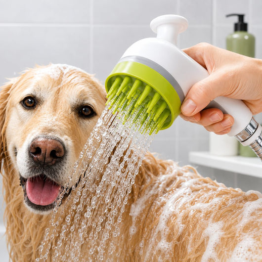 3-in-1 Pet Bathing Sprayer Brush for Dogs & Cats