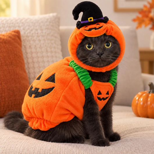 Komavic Puptailor Halloween Pumpkin Pet Costume