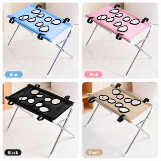 Komavic Foldable Pet Grooming Stand with 8 Leg Openings