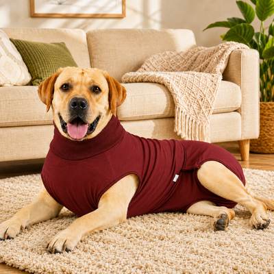 Komavic Dog Recovery Suit with Pad Layer
