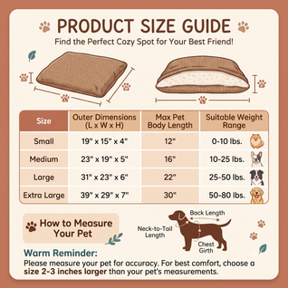 Komavic Cozy Sleepy Burrow Dog Bed With Removable Cover