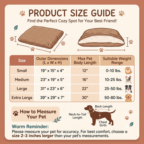 Komavic Cozy Sleepy Burrow Dog Bed With Removable Cover