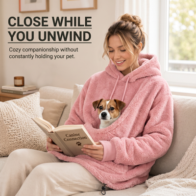 Komavic Cozy Pet Pouch Sweatshirt for Dogs & Cats