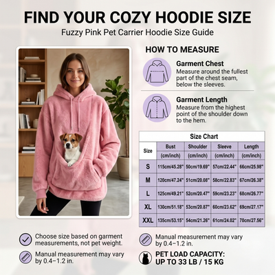 Komavic Cozy Pet Pouch Sweatshirt for Dogs & Cats