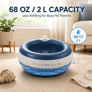 Komavic Cordless Self-Filling Pet Water Bowl