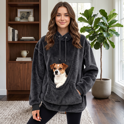 Komavic Cozy Pet Pouch Sweatshirt for Dogs & Cats