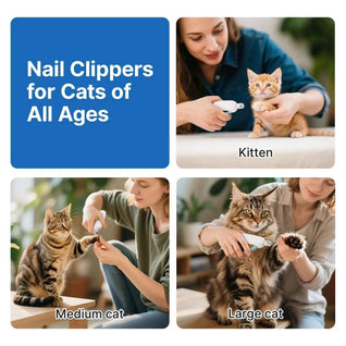 Cat Nail Clipper – Adjustable Safe Trimmer with Nail File