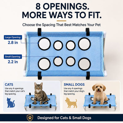 Foldable Pet Grooming Stand for Cats & Small Dogs