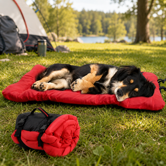 Komavic Portable Roll-Up Dog Bed for Travel