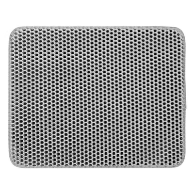 Paw-Catch™ Double-Layer Cat Litter Mat — Honeycomb Litter Trap, Waterproof & Non-Slip