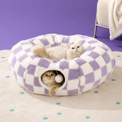 Komavic Washable Cat Tunnel Bed