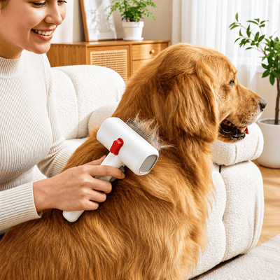 Komavic 2-in-1 Dematting & Deshedding Pet Brush