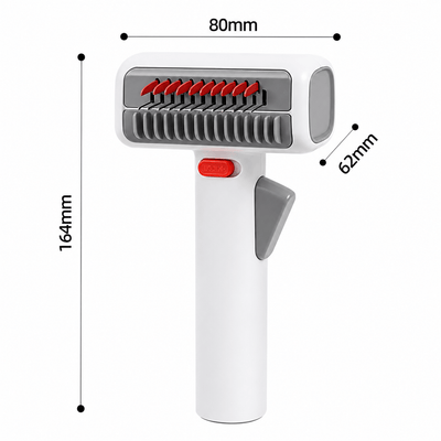 Komavic 2-in-1 Dematting & Deshedding Pet Brush