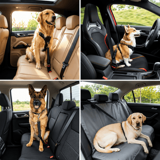 Komavic Shock Absorbing Bungee Dog Seat Belt