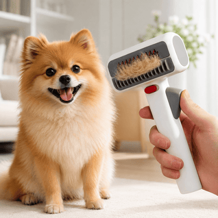 Komavic 2-in-1 Dematting & Deshedding Pet Brush
