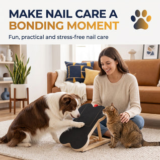 Wooden Scratching Board, Nail Scraper for Pet