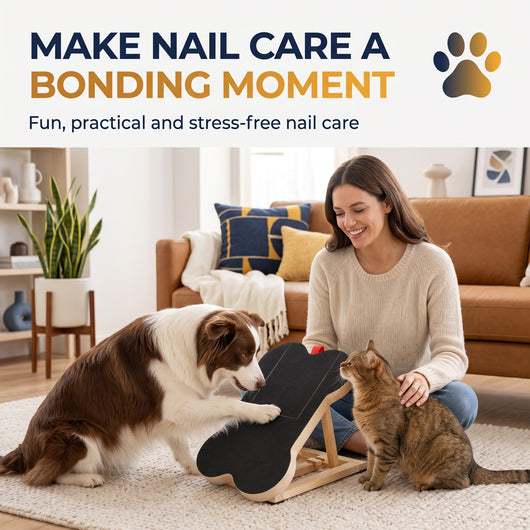 Wooden Scratching Board, Nail Scraper for Pet