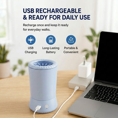 Electric Pet Paw Cleaner Pro – USB Rechargeable Dog & Cat Paw Washer