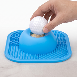 Insert the rolling ball