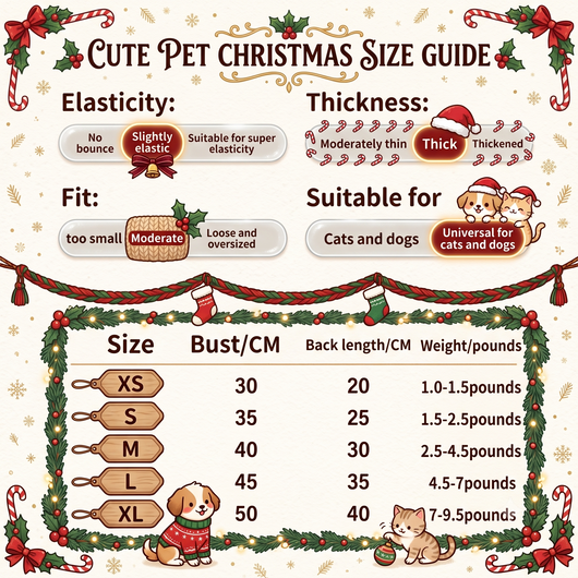 Komavic Red Christmas Tree Knit Dog Sweater with Pompom and Star Details
