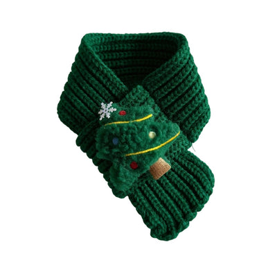 Komavic Christmas Knitted Pet Scarf Autumn