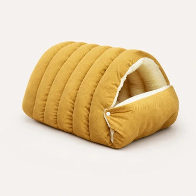 Komavic Corduroy Dachshund Cave Bed
