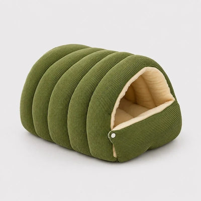 Komavic Corduroy Dachshund Cave Bed