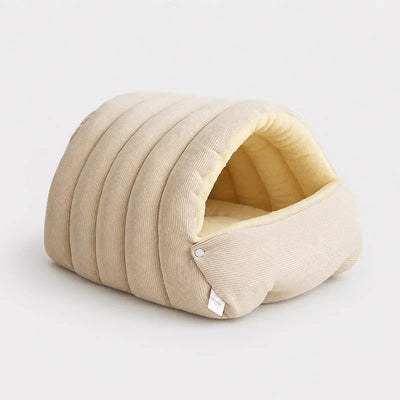 Komavic Corduroy Dachshund Cave Bed
